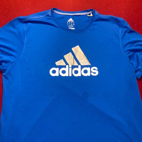 Adidas Blue shirt  sports - Picture 1 of 3